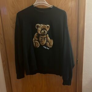 Teddy Fresh Embroidered Teddy Bear Crew Neck
